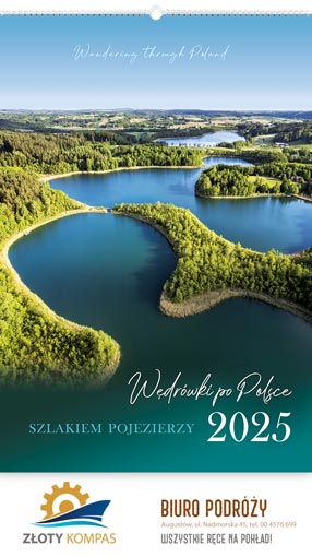 kalendarze trzynastoplanszowy RW z nadrukiem na stopce